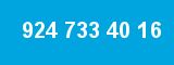 924 733 40 16 924 733 40 16